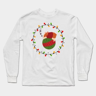 Christmas hamster Long Sleeve T-Shirt